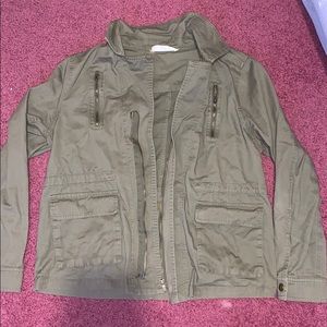 Army green jacket